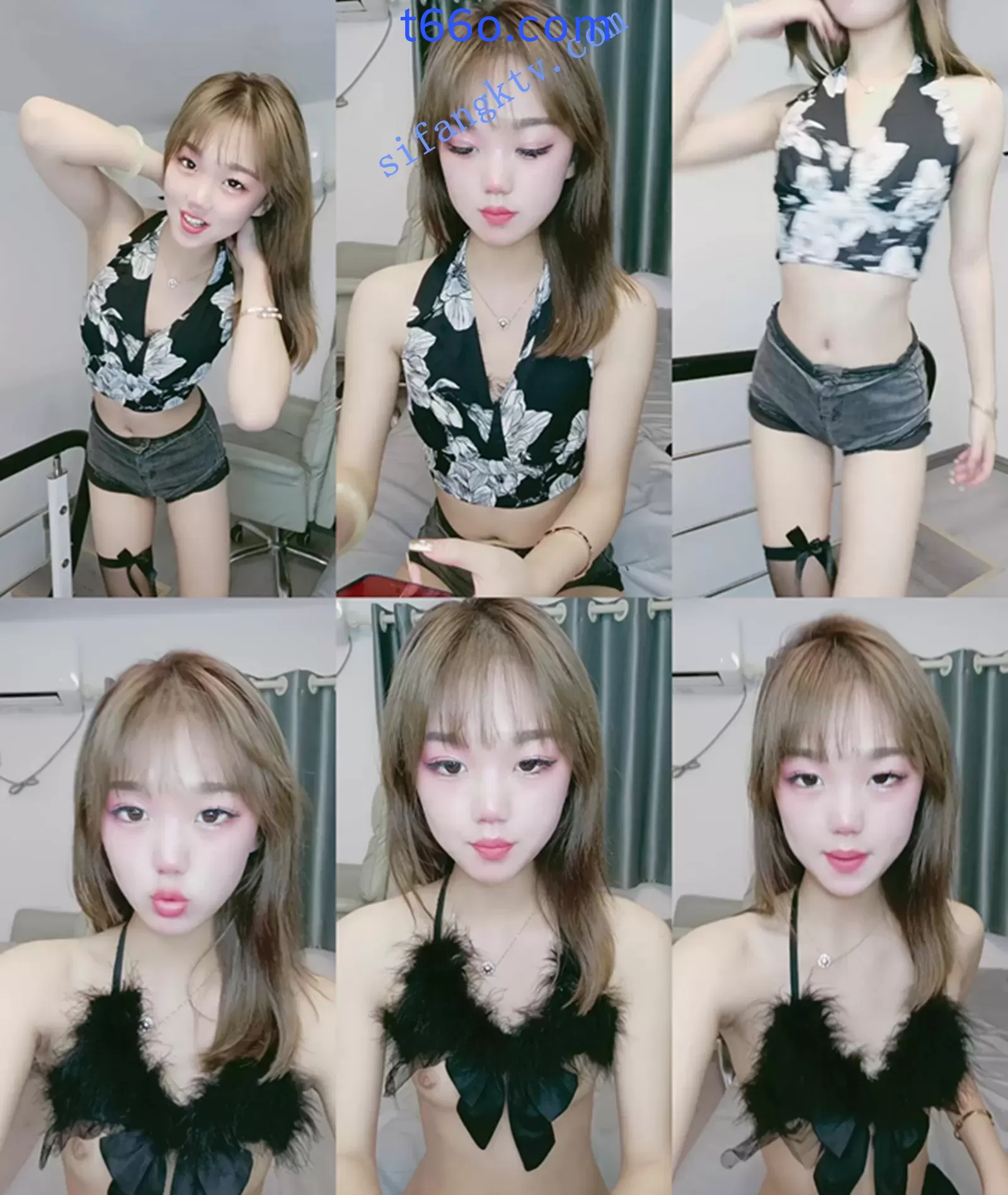 清纯美女~【木槿柒柒】20小时大合集，一字马超牛惹火姐姐~【9V】