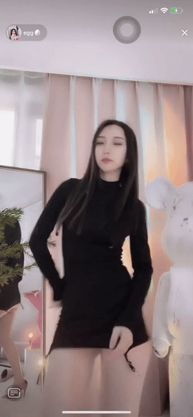 【抖音】egg--经典镜子舞，老一辈擦边主播最新会议室【18V】