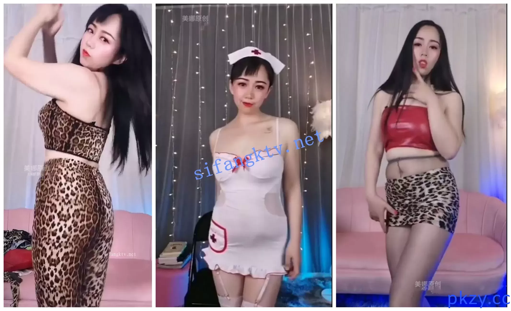 【快手福利】丝袜美妇【美娜原创】裸舞骚舞 自慰【57V】