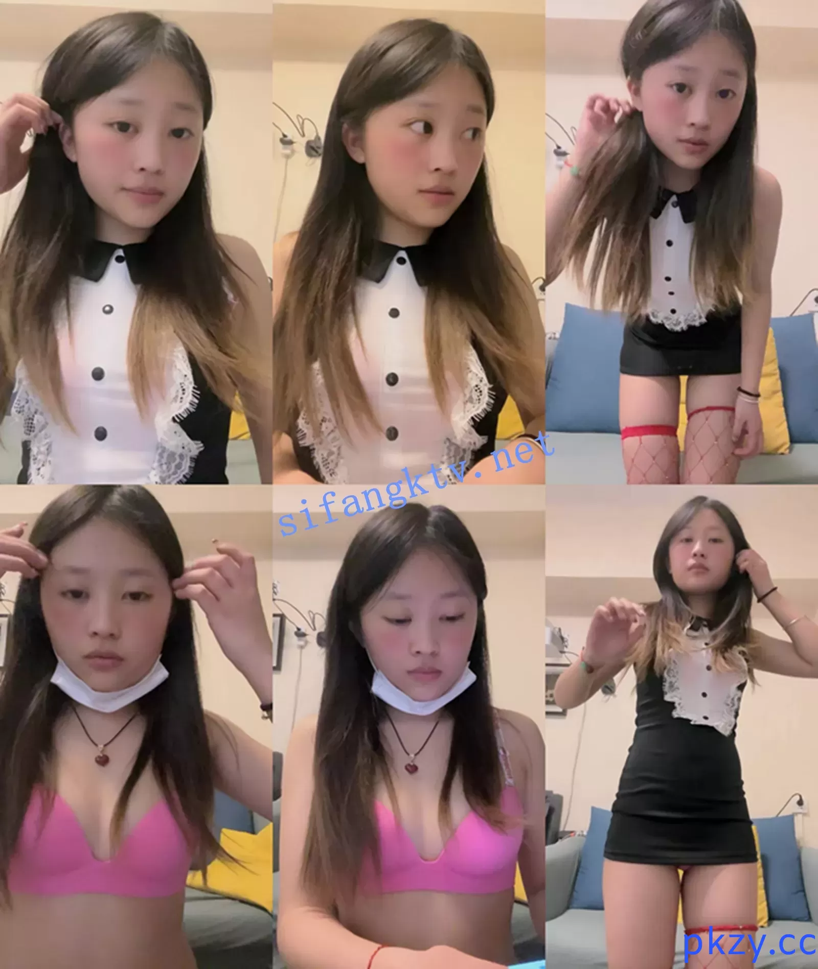 绿播学妹下海【在校大学生】刚成年~全裸乳夹~道具自慰【2V】