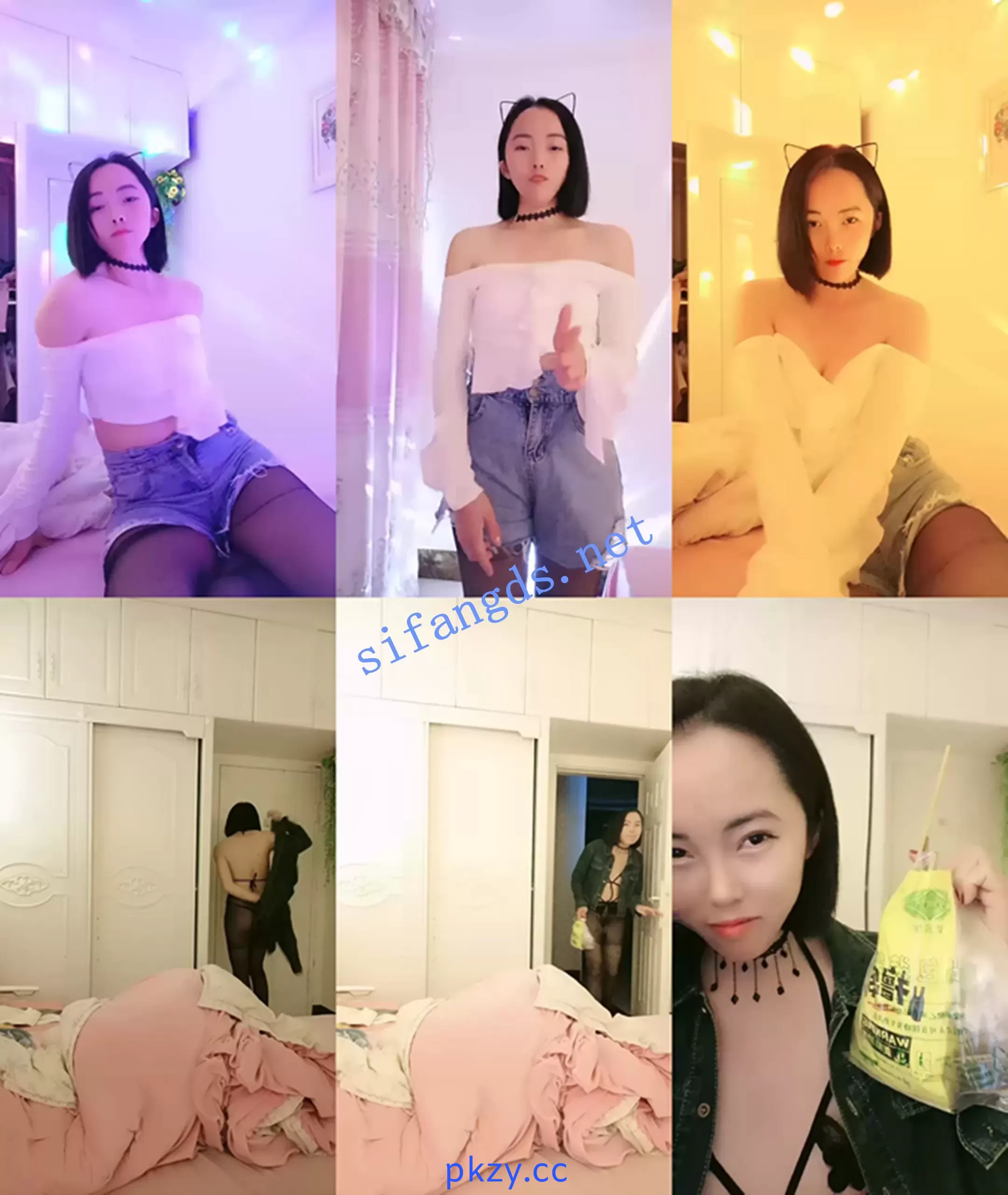 【恋恋伊人】新人!风骚御姐~贫乳必看~黑丝~葡萄塞逼~自慰【5V】