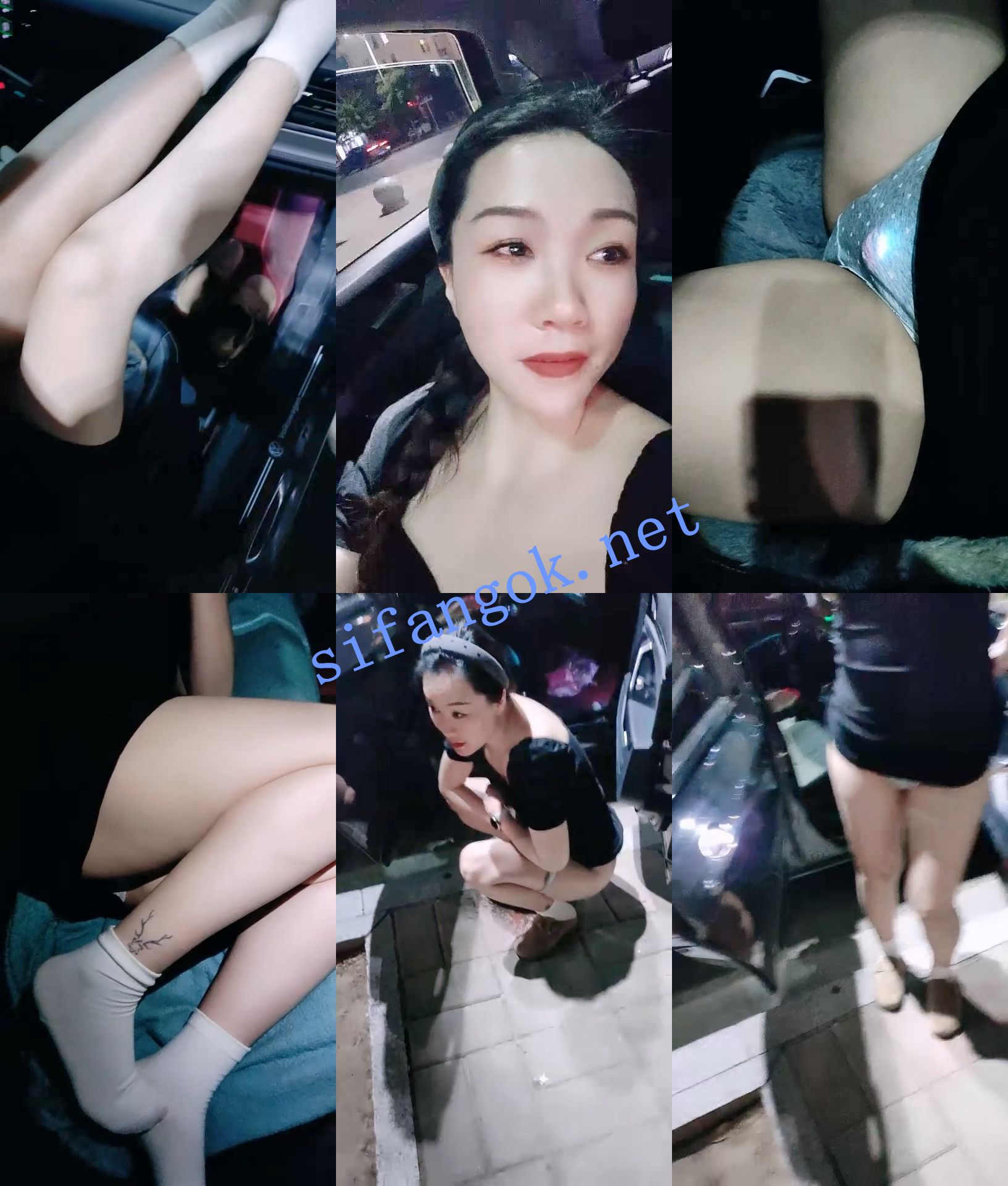 【泡泡马】白领御姐~白皙身材~美腿丝袜~户外无套车震~7