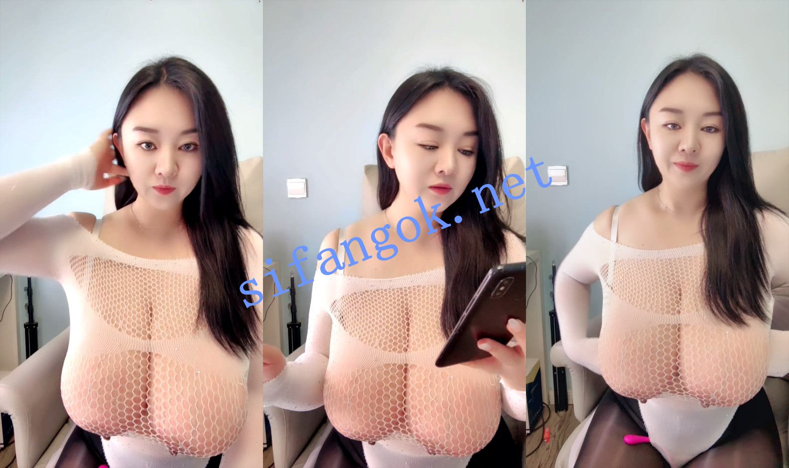 【妃妃宝贝】纯天然波霸G奶女神！两个奶子简直让人窒息~