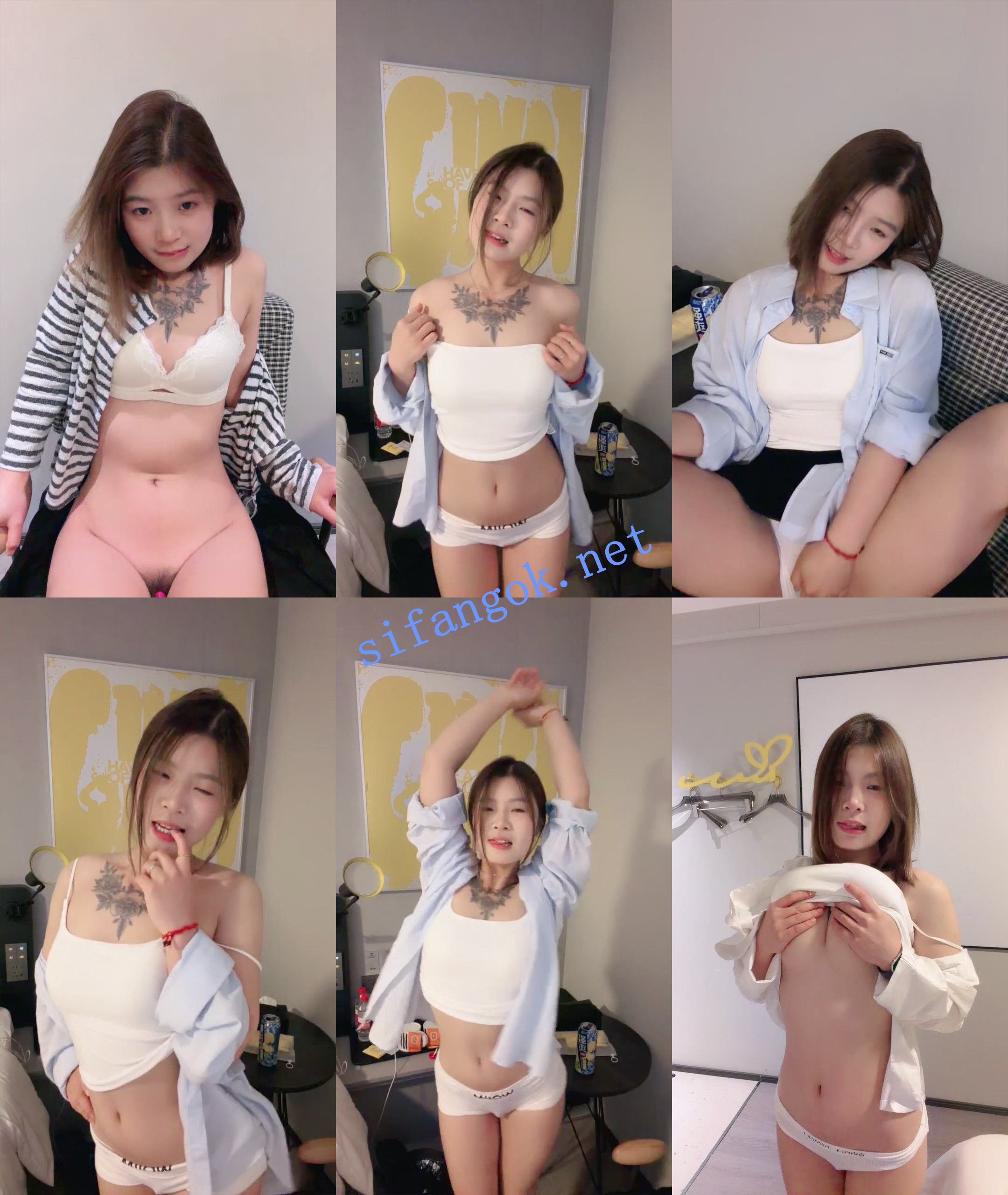 【纯情美少女站士】短发校花! 尺度大开~道具自慰抽插~爽!