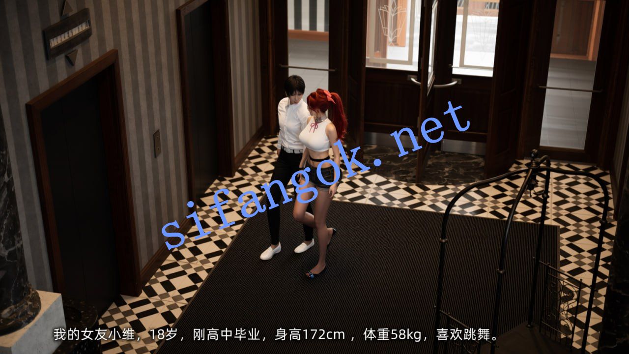 【AI漫画转真人】迟钝女友小维，真人版 绿帽奴