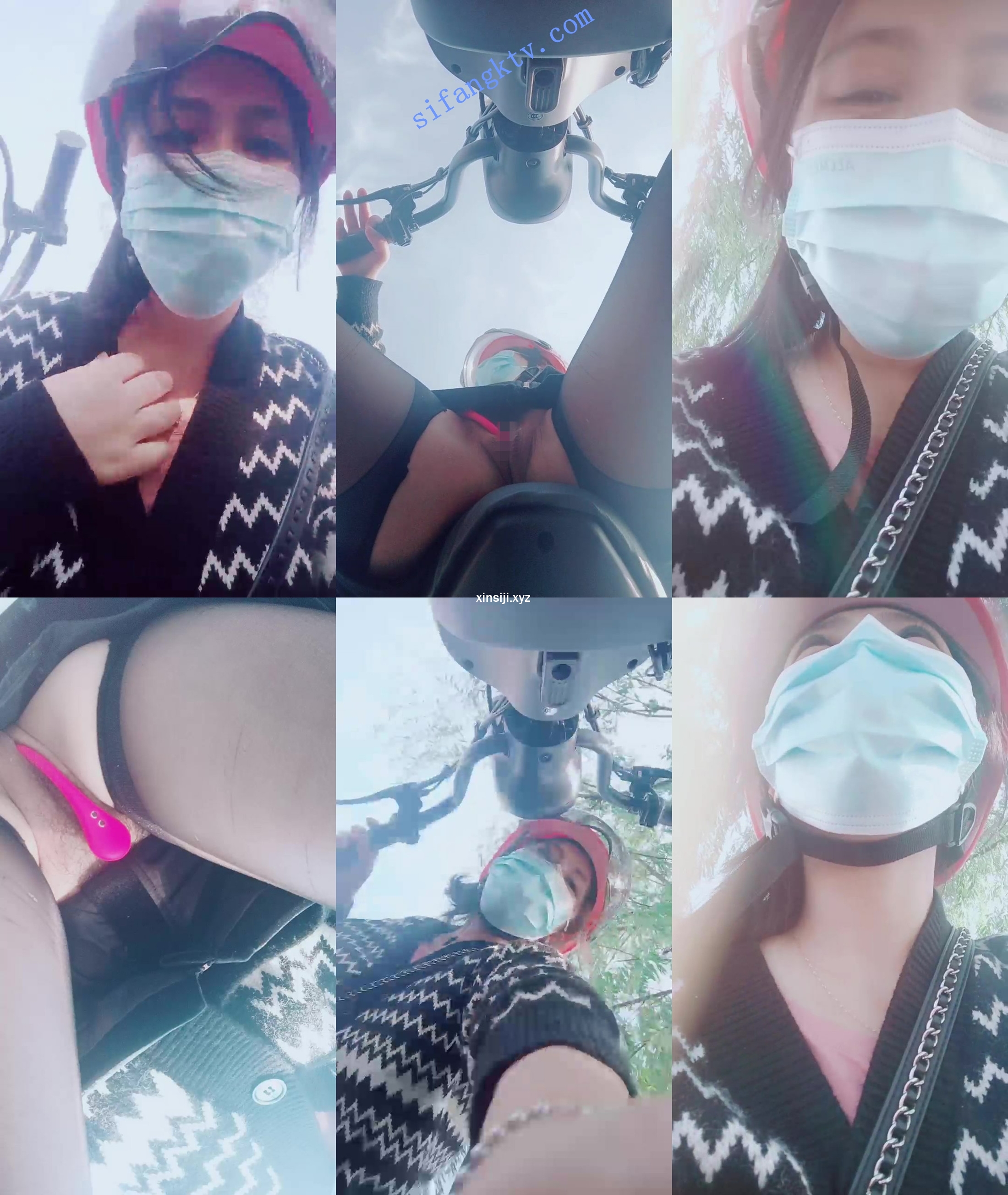 小妲己 【狂野的小野猫】户外自慰 啪啪啪 合集【16V】